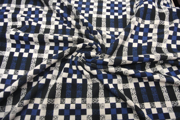 Printed velvet